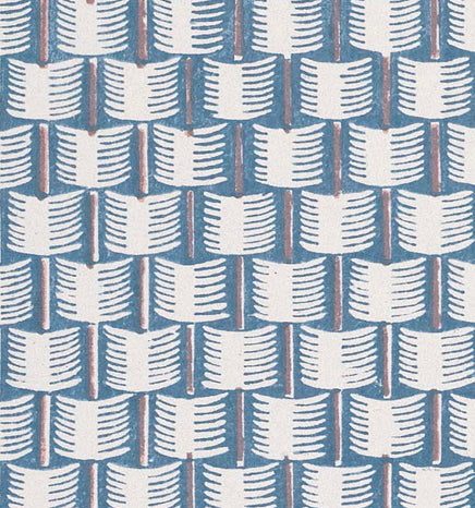 Wattle Wallpaper - Blue