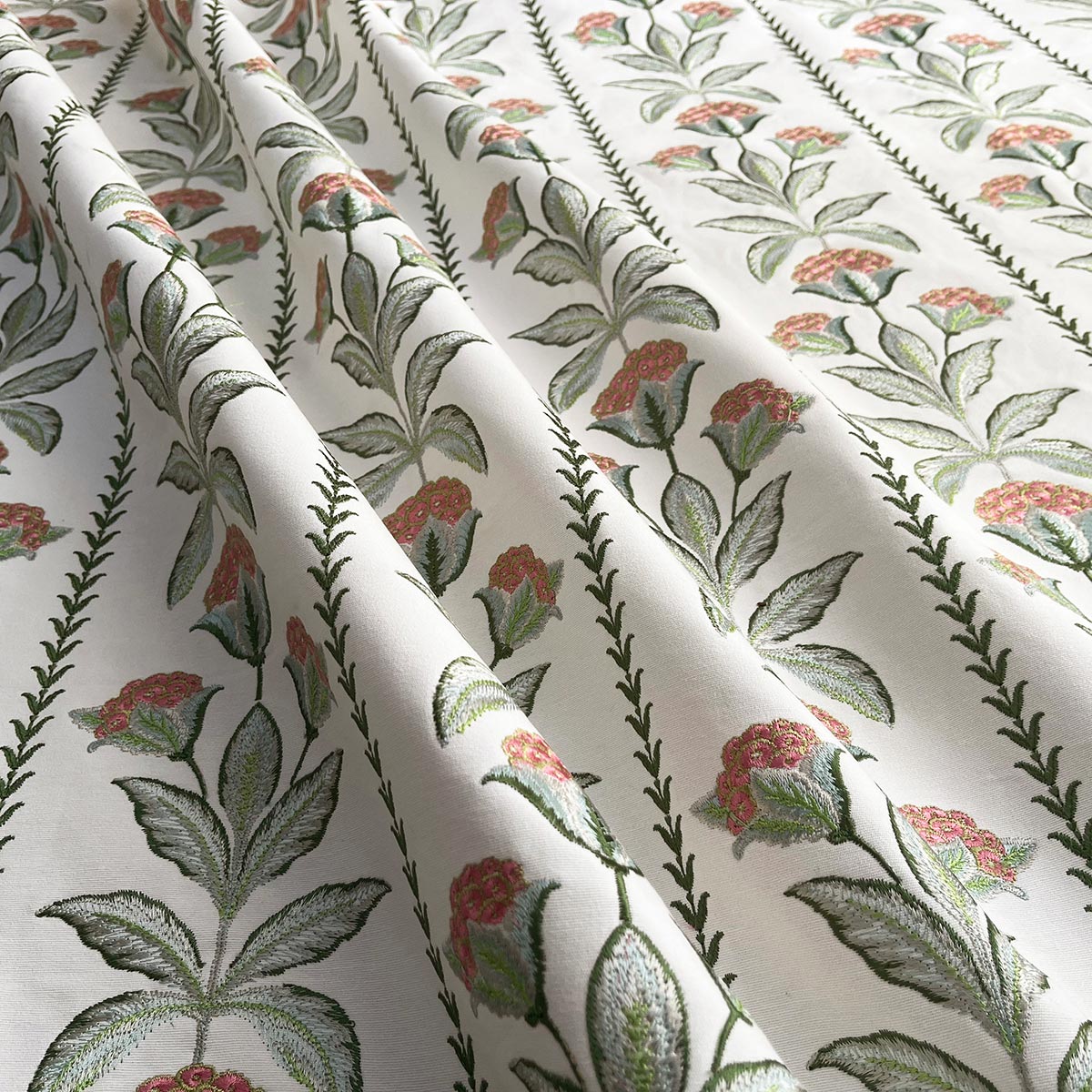 Yarrow Stripe - Flamingo