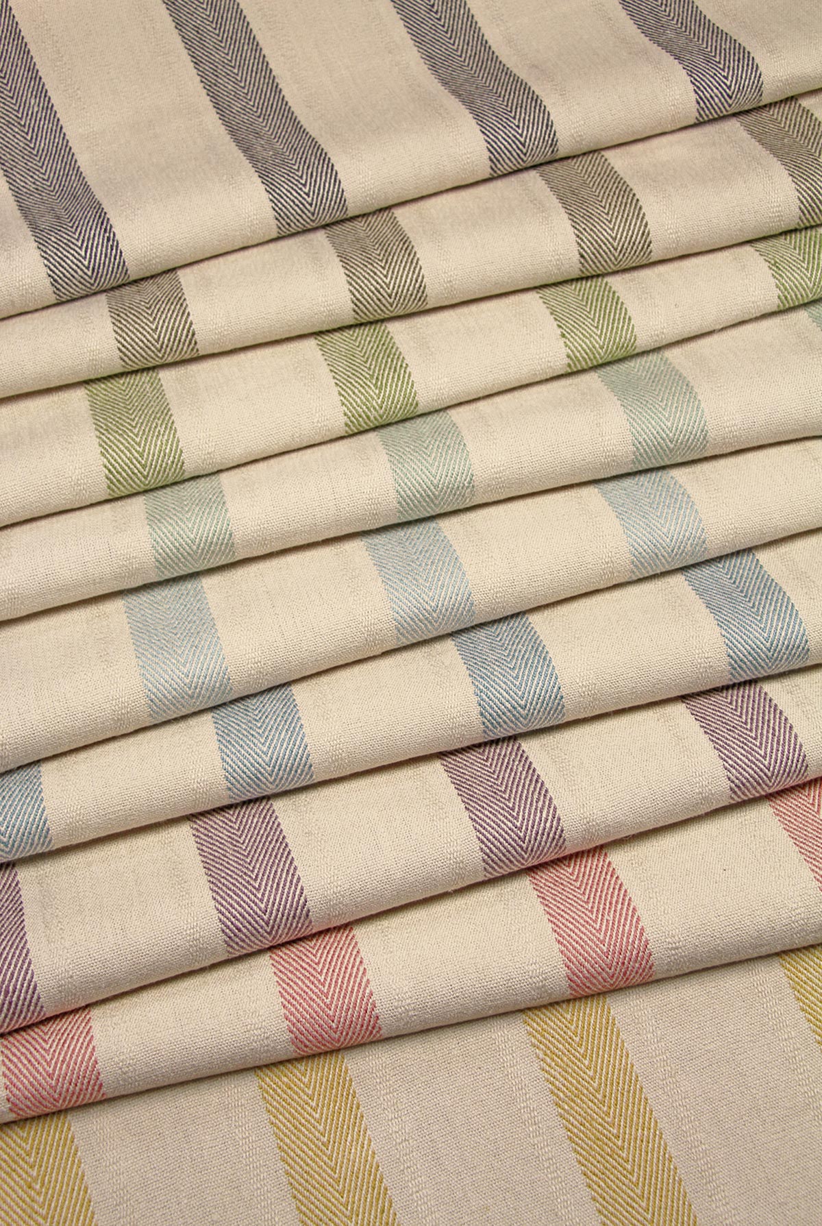 Chevron Stripe - Denim