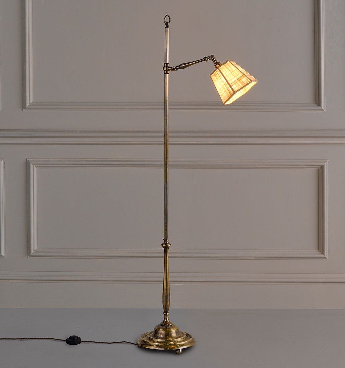 Winchester Standard Lamp - Antique Brass