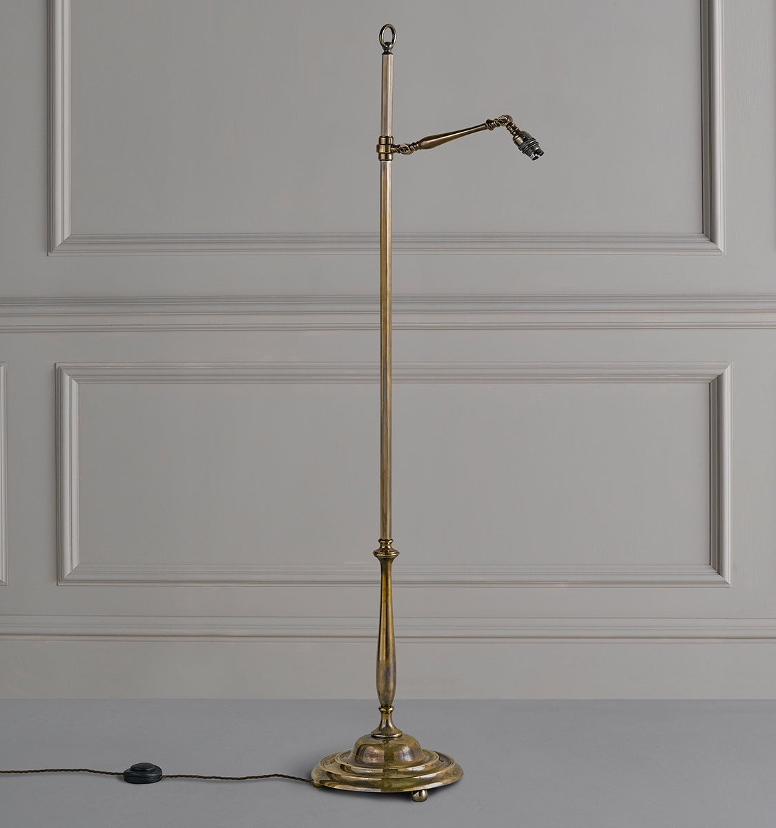 Winchester Standard Lamp - Antique Brass