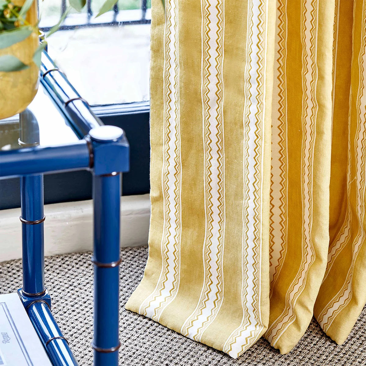 Zig Zag Stripe - Mustard