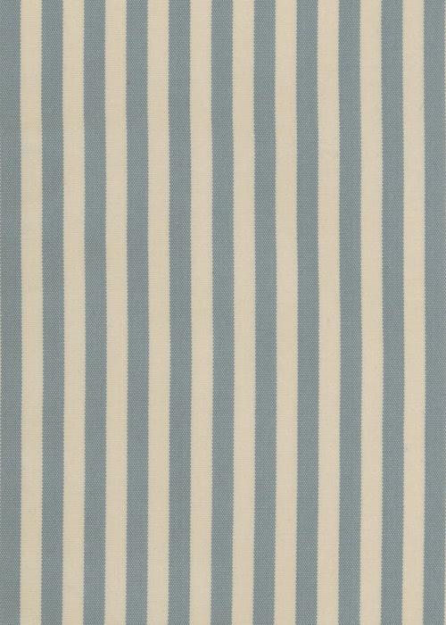 Silk Stripe - Blue / Ecru