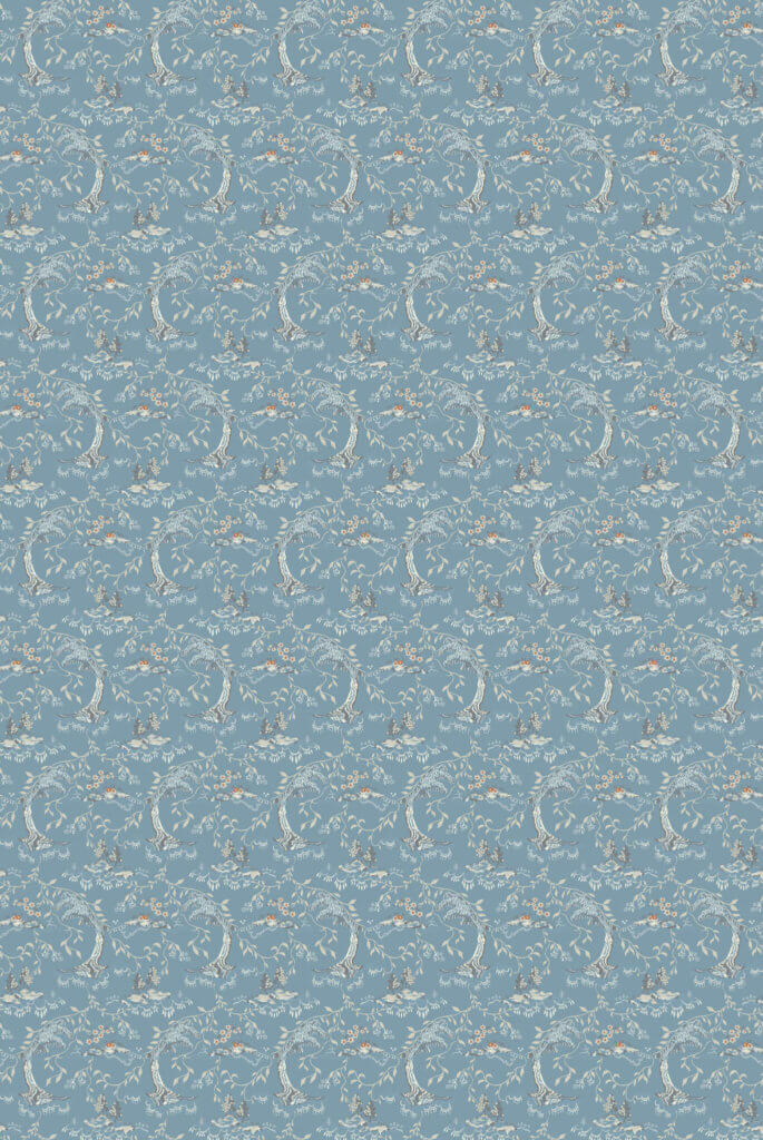 Salix - Buckingham Blue / Honeysuckle / Grey