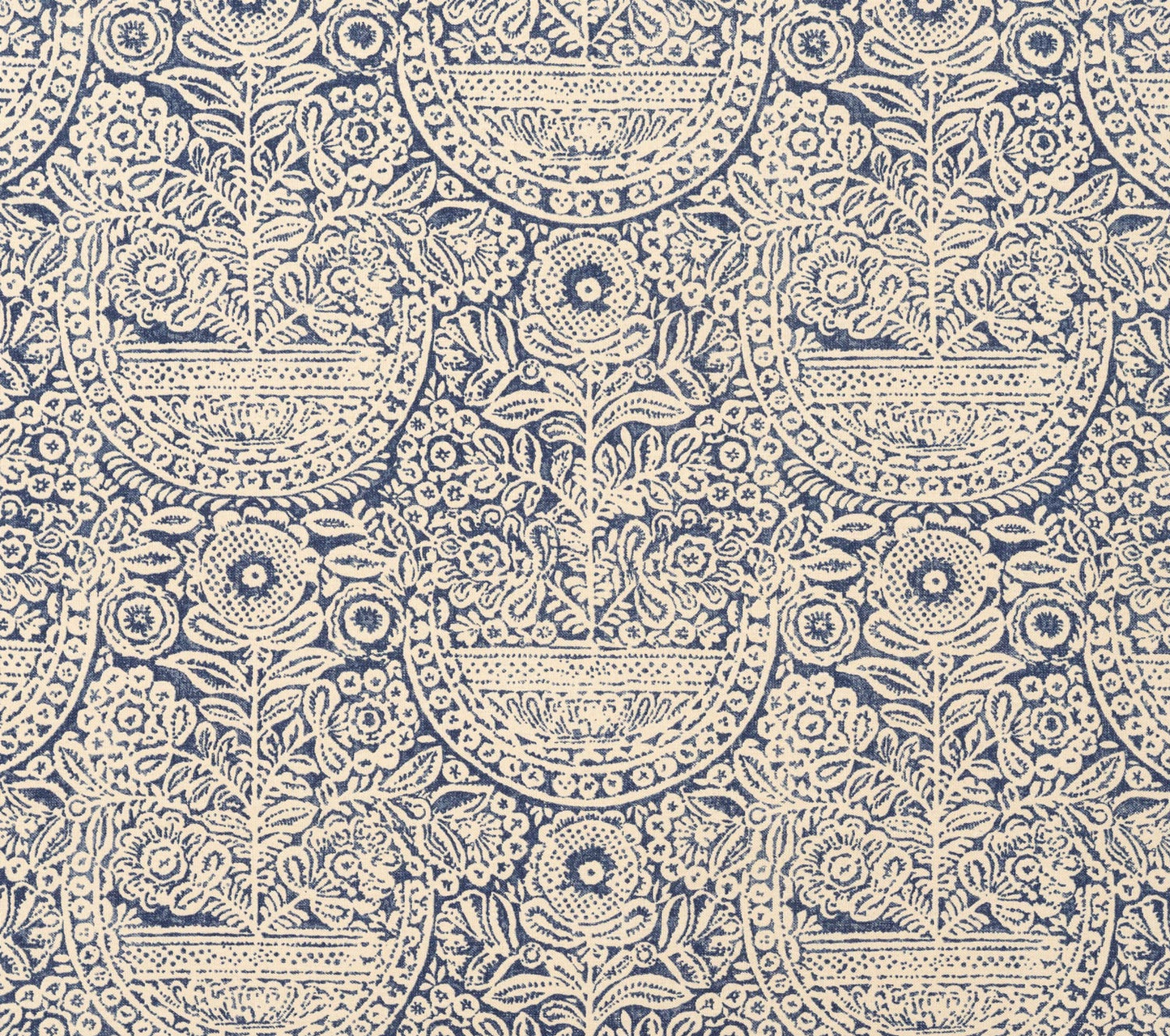 Irene - Blue (Linen Voile)