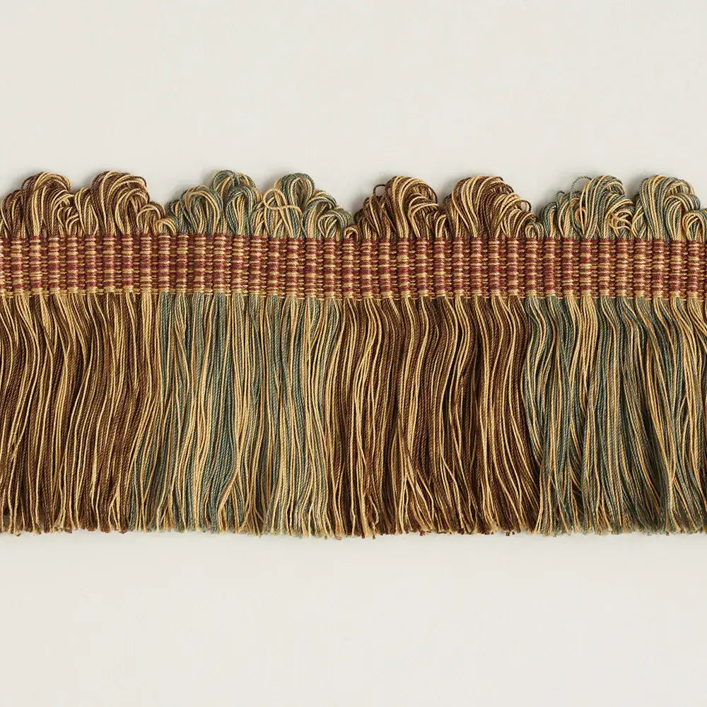 Fan Top Block Fringe - Melon