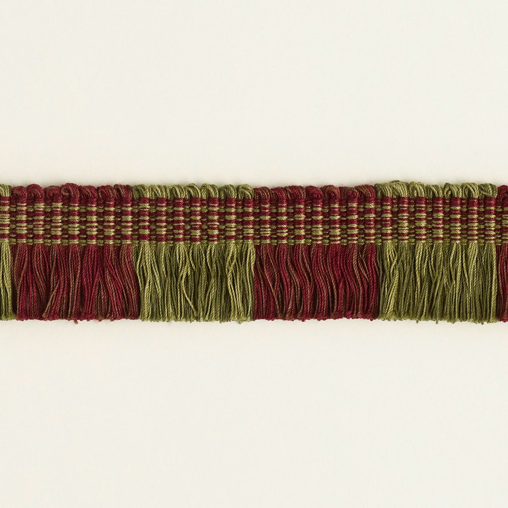 Narrow Fringe - Red Green