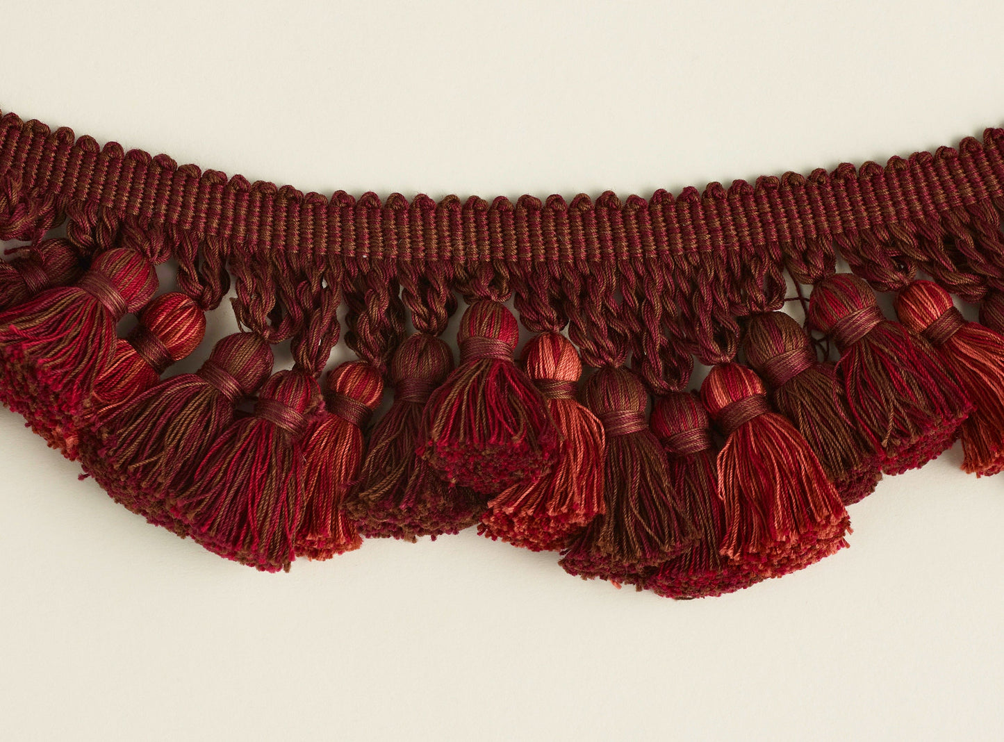 Tassel Fringe - Red