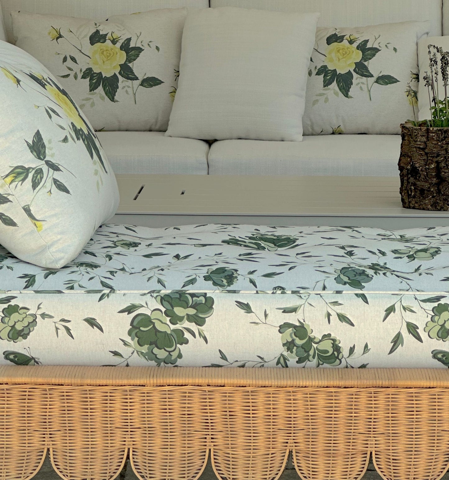 Rose Chintz - Yellow