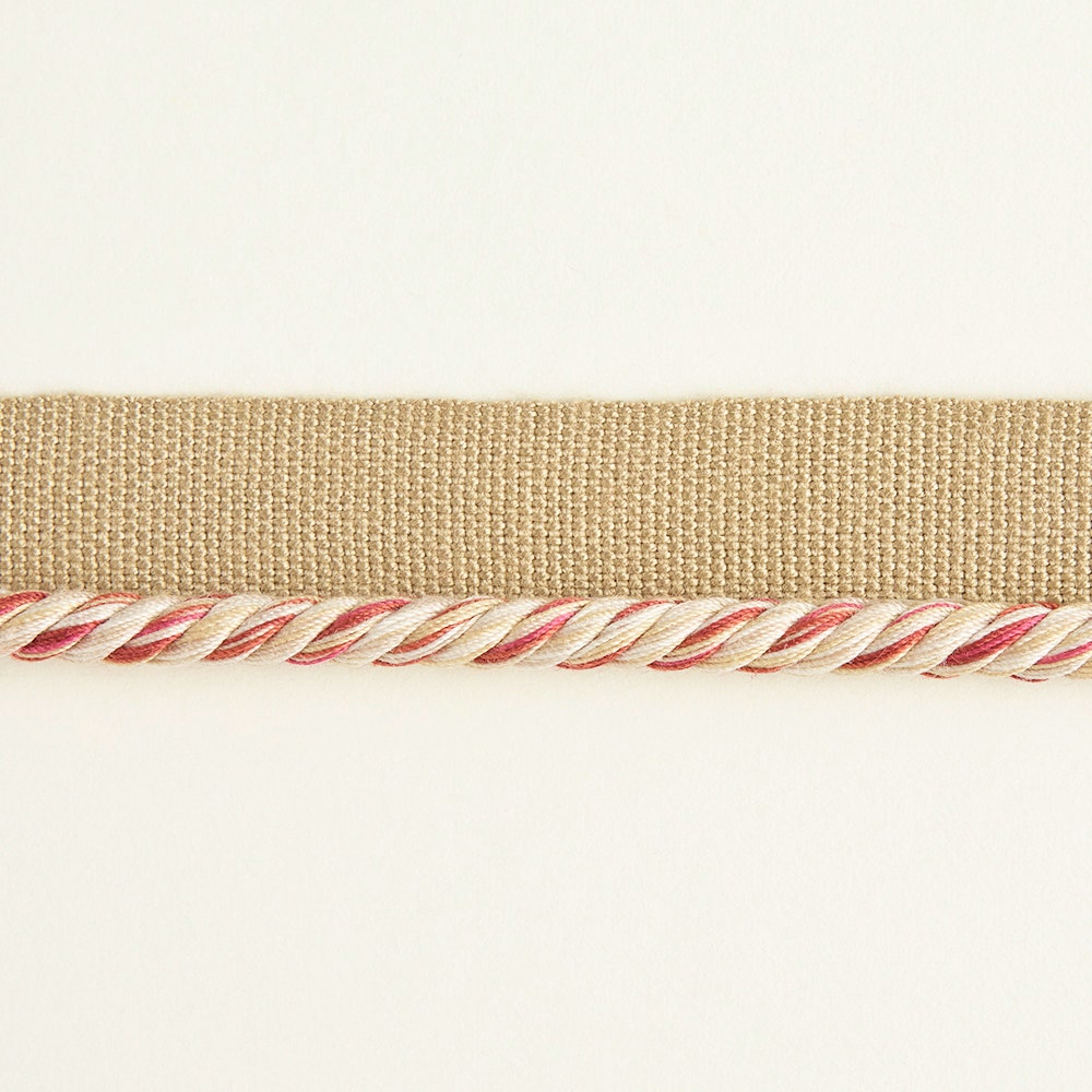 Flanged Cord - Old Rose