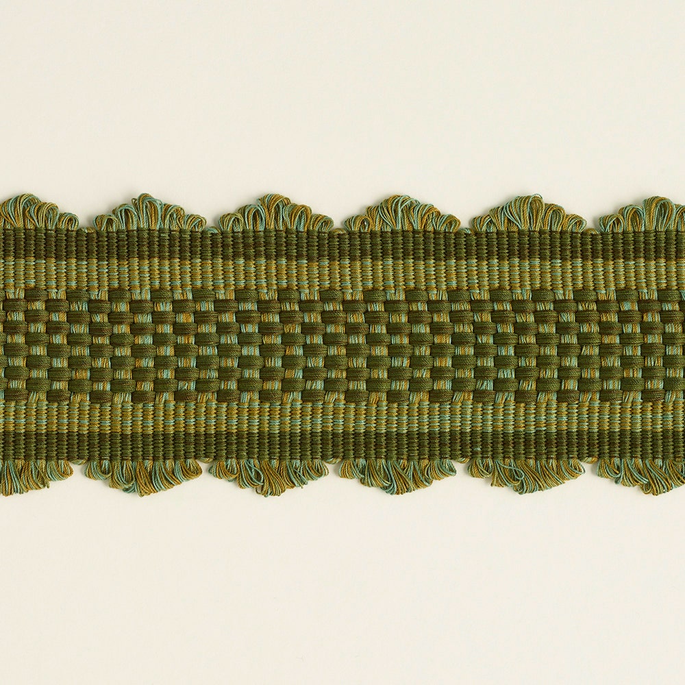 Check Braid - Verdigris 2 Cols