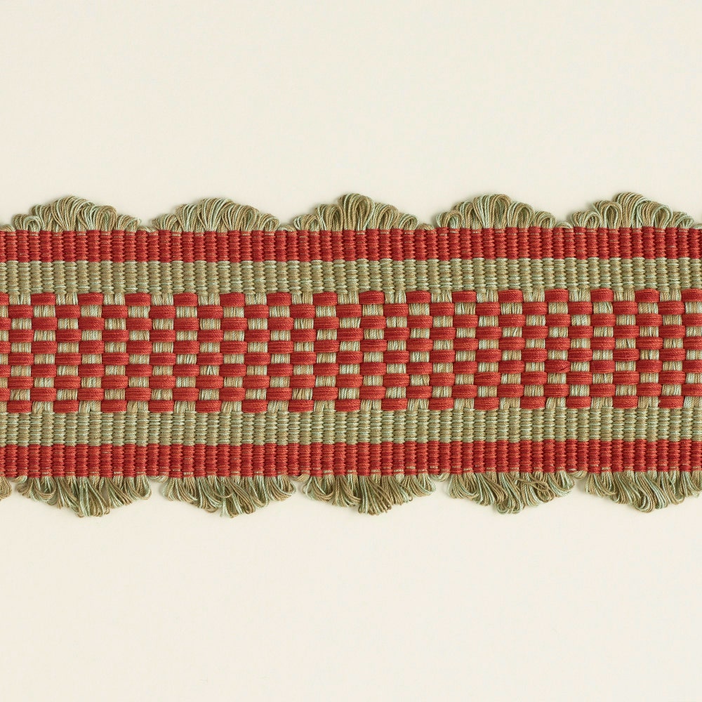 Check Braid - Celadon