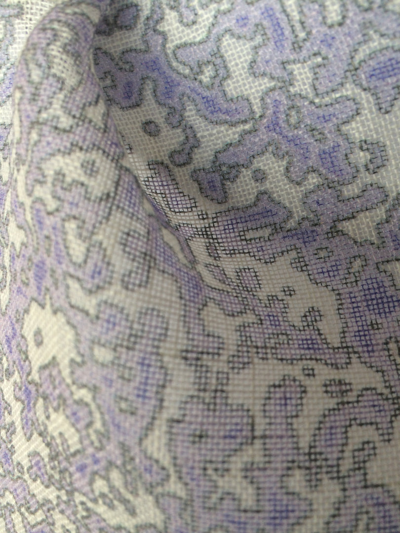 Mokume - Lavender on Linen Casement