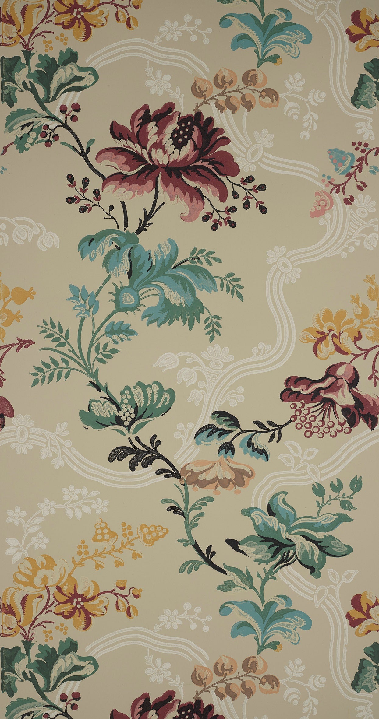 Anna Maria Wallpaper - Parchment