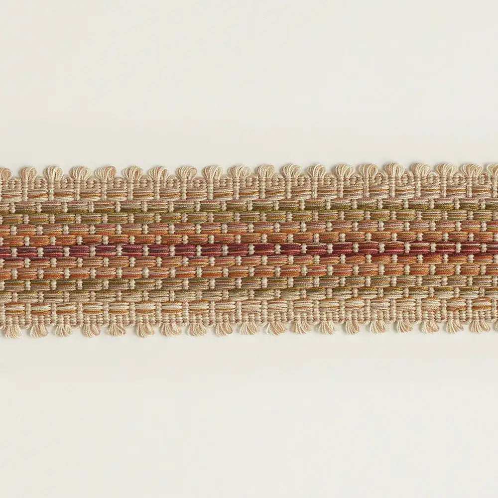 Wide Braid - Garnet