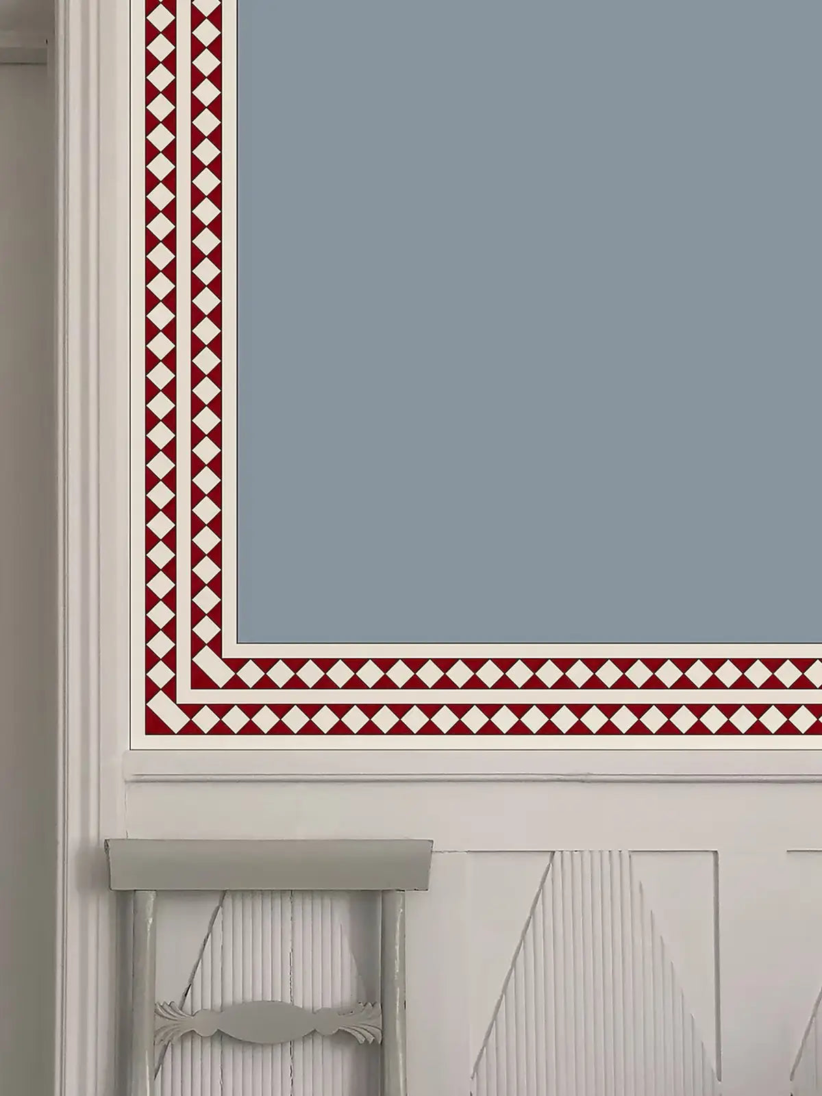 Harlequin Wallpaper Border - Red