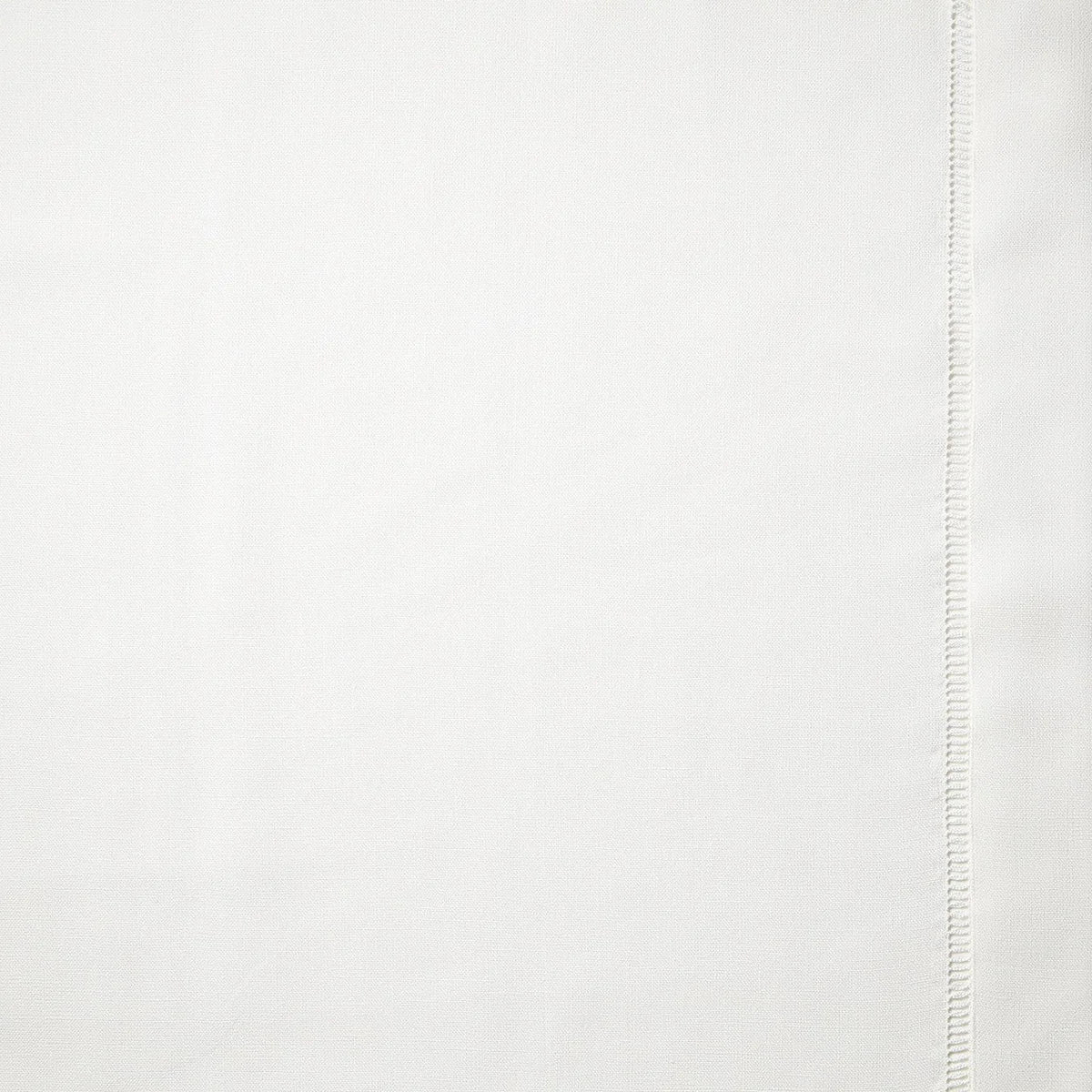 Drawn Thread Fabric Ladder Stitch Edge - Ivory White
