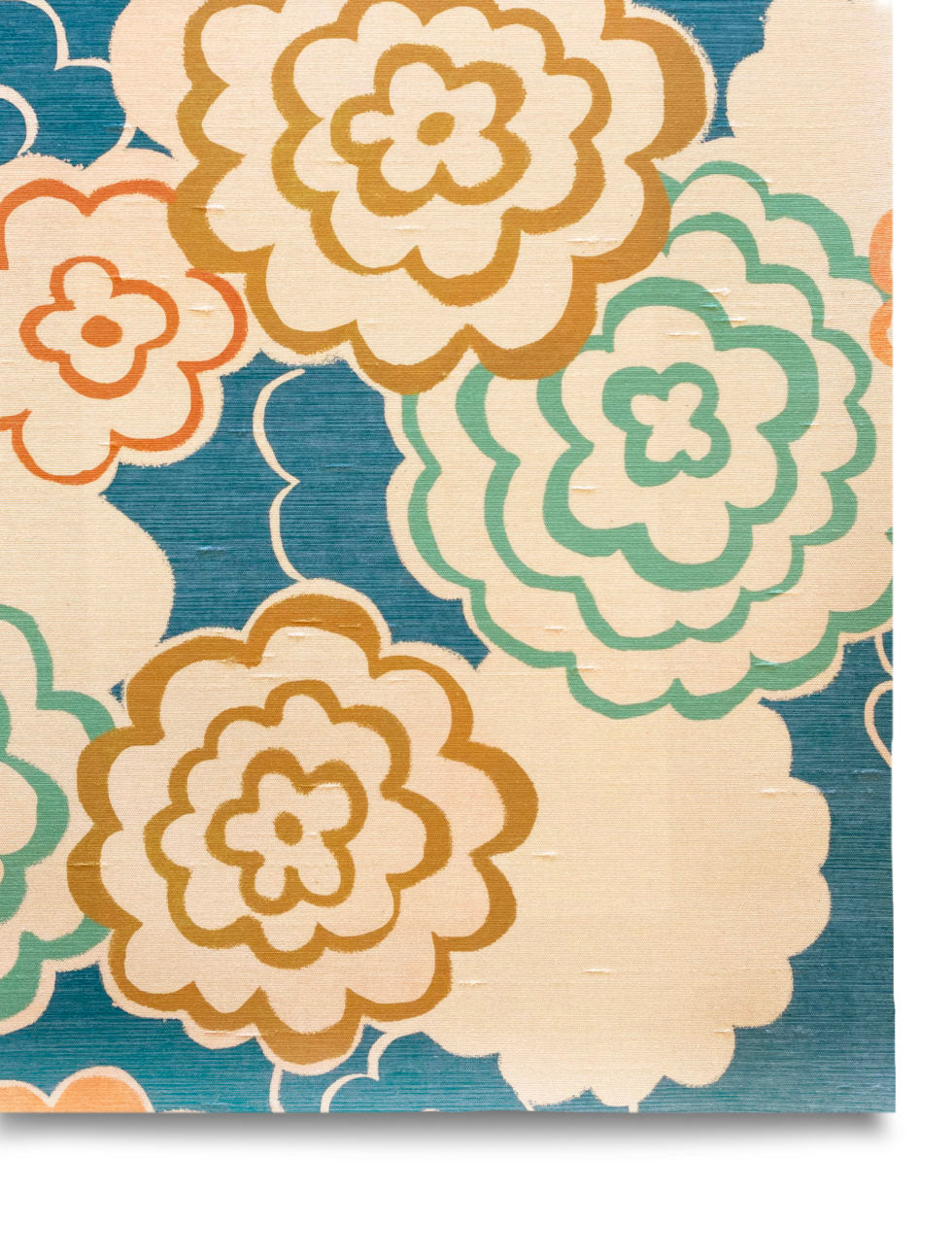 Blossom Wallpaper - Deep Teal