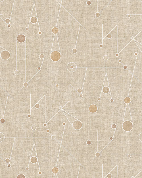 Balancing Act Wallpaper - Builders Sand