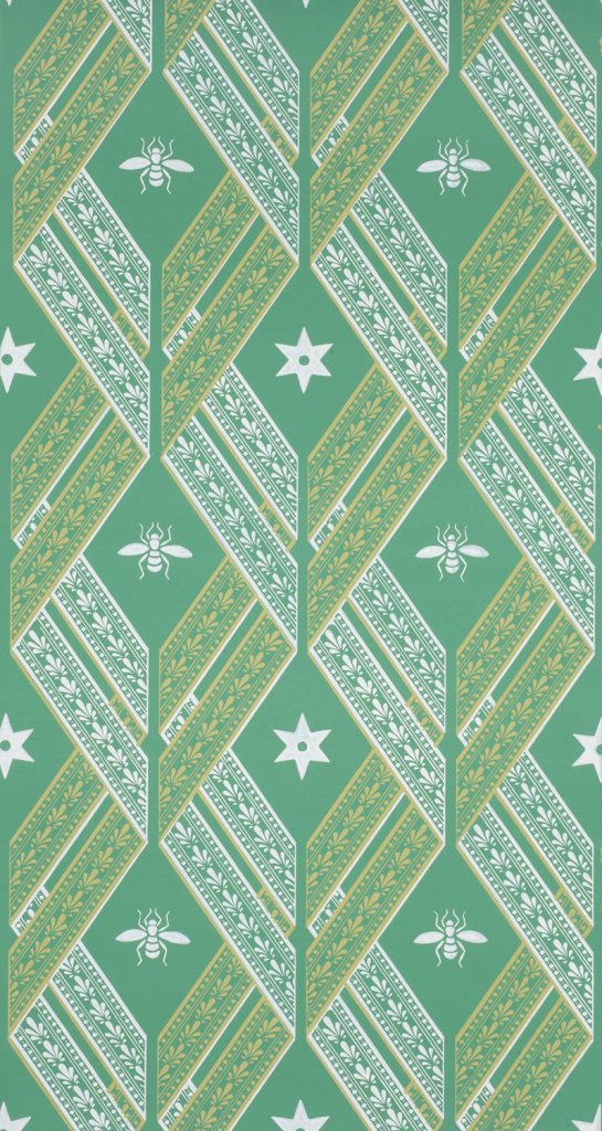Bees and Stars Wallpaper - D