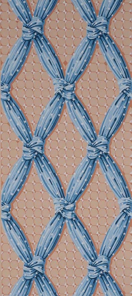 Berrien House Knotted Drapery Wallpaper - B