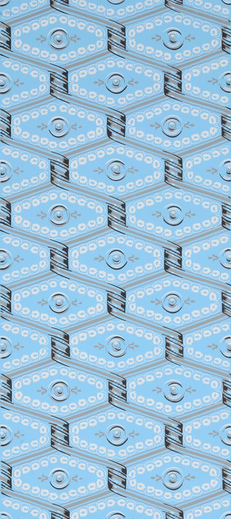 Berrien House Ribbon Trellis Wallpaper - B