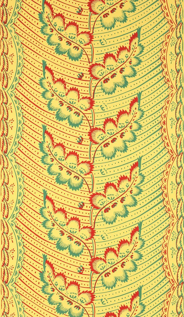Bixby Vine & Drapery Wallpaper - C