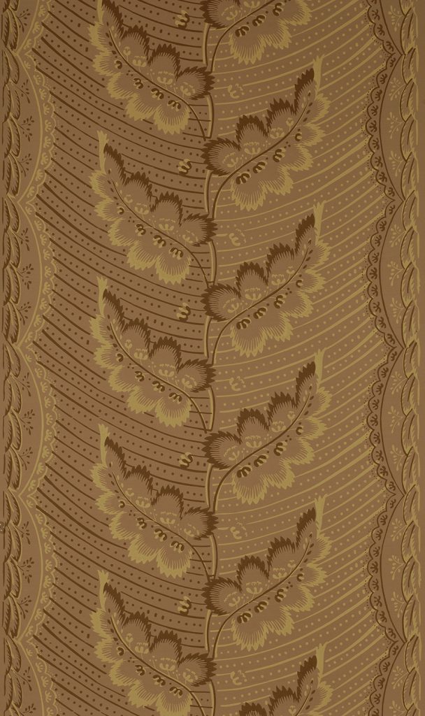 Bixby Vine & Drapery Wallpaper - D