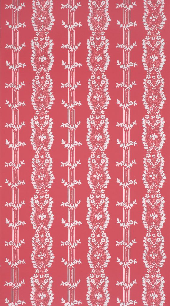 Boston Floral Stripe Wallpaper - B