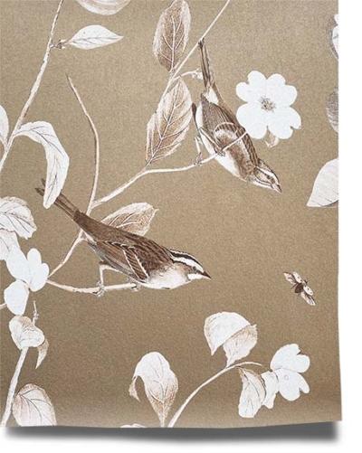 Botanical Wallpaper Mural - Nightfall