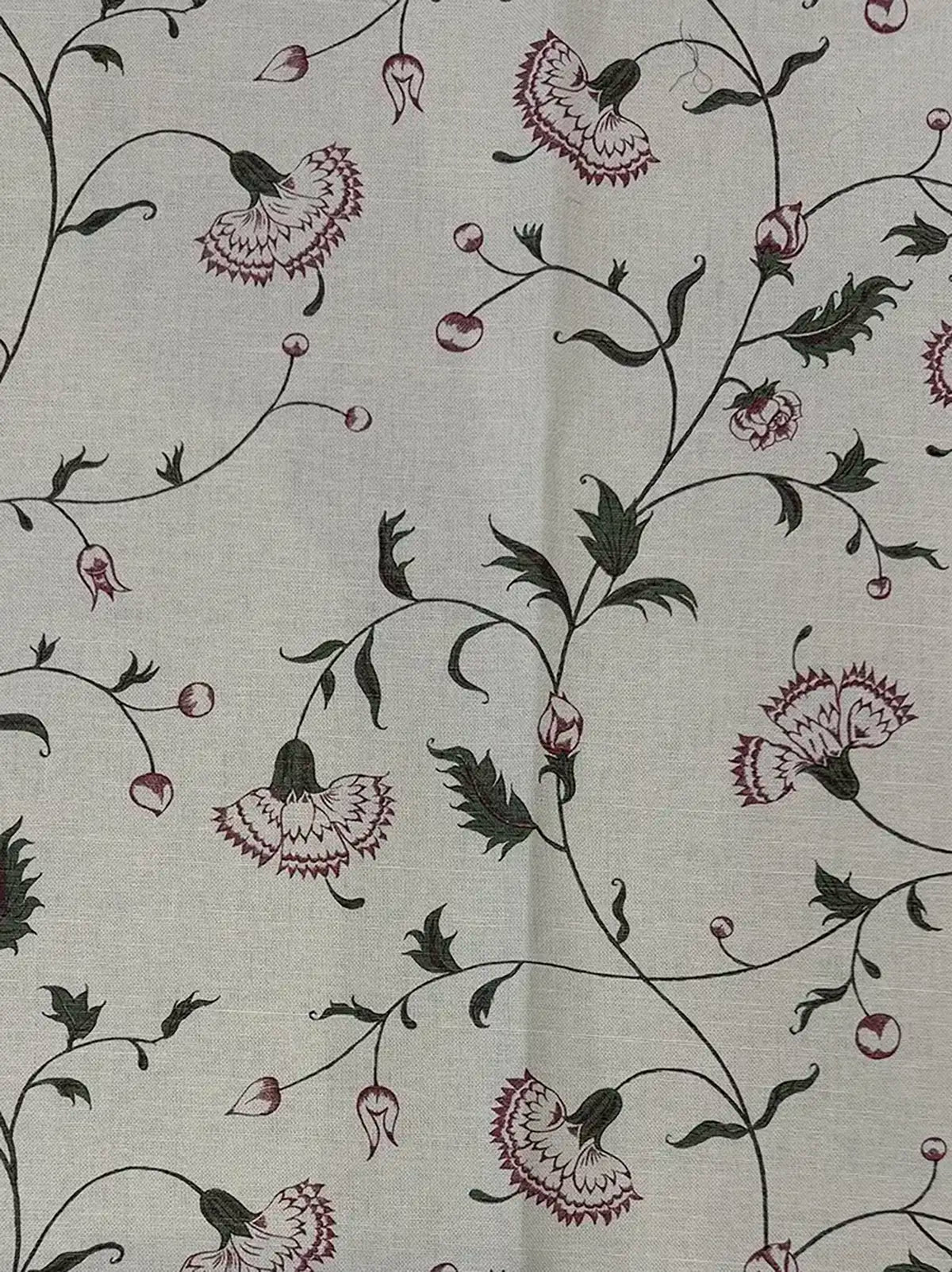 Carnations - Aubergine/Pine