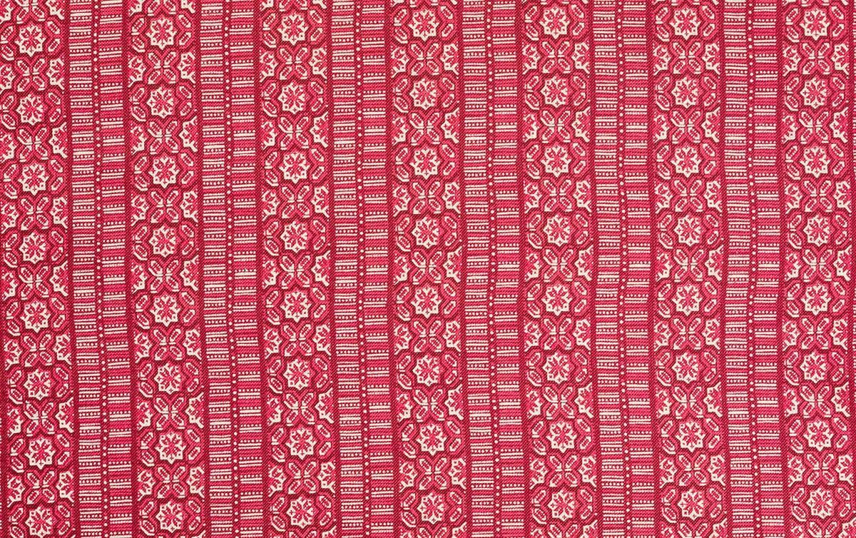 Casimir Raye Sur Lin - Rose Fond Fuchsia