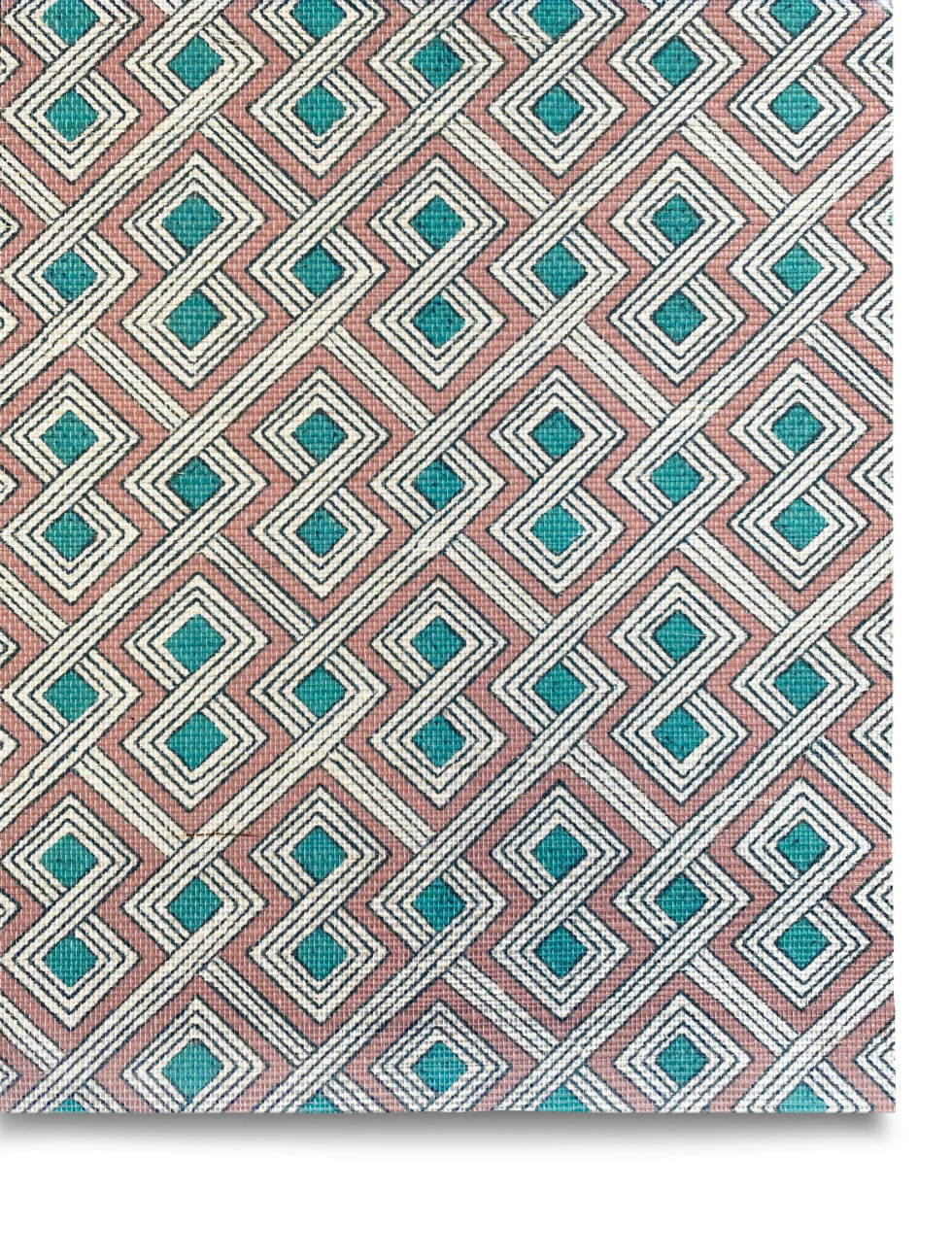 Celtic Knots Wallpaper - Rose Teal