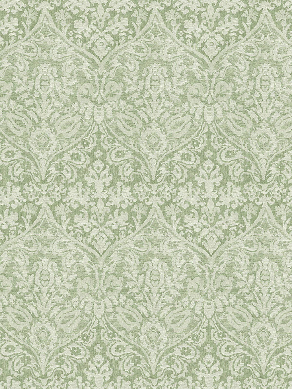 Chantilly Wallpaper - Vert de Gris
