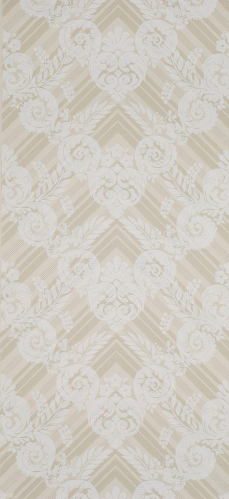 Chevron and Laurel Wallpaper - C
