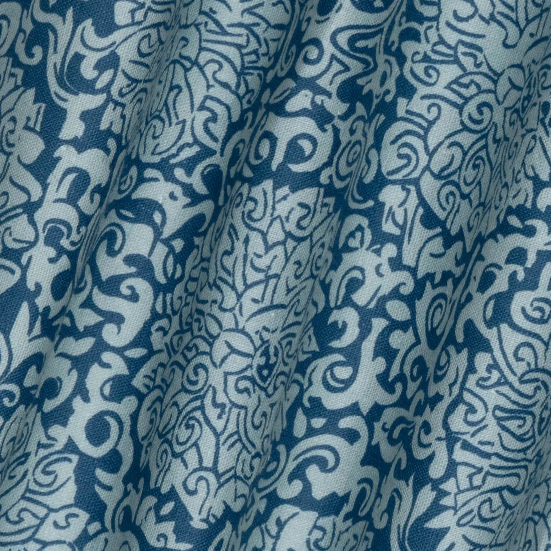 Chrysanthemum - Prussian Blue / Oyster