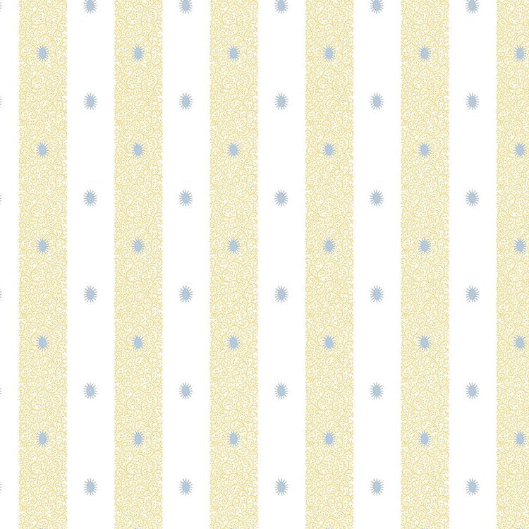 Coccinelle Wallpaper - Yellow/Blue
