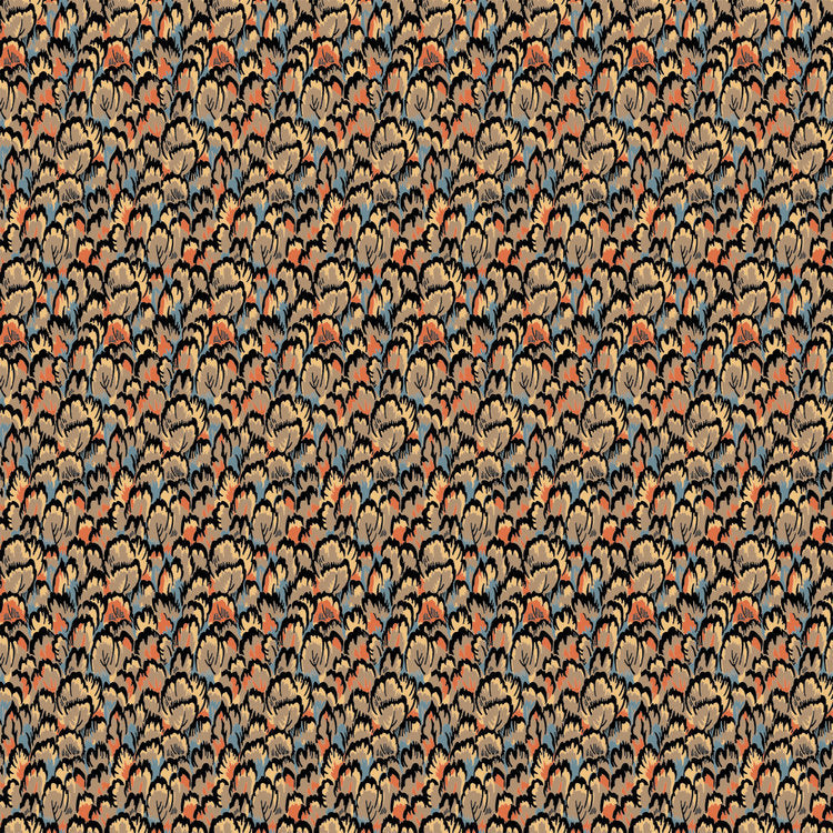 L'Aiglon Wallpaper - Beige / Multi