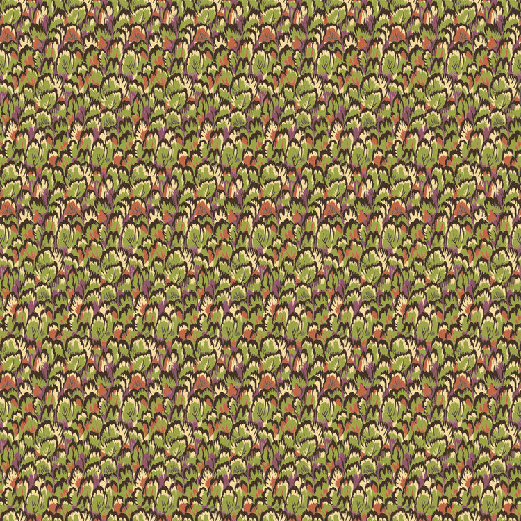 L'Aiglon Wallpaper - Green / Multi