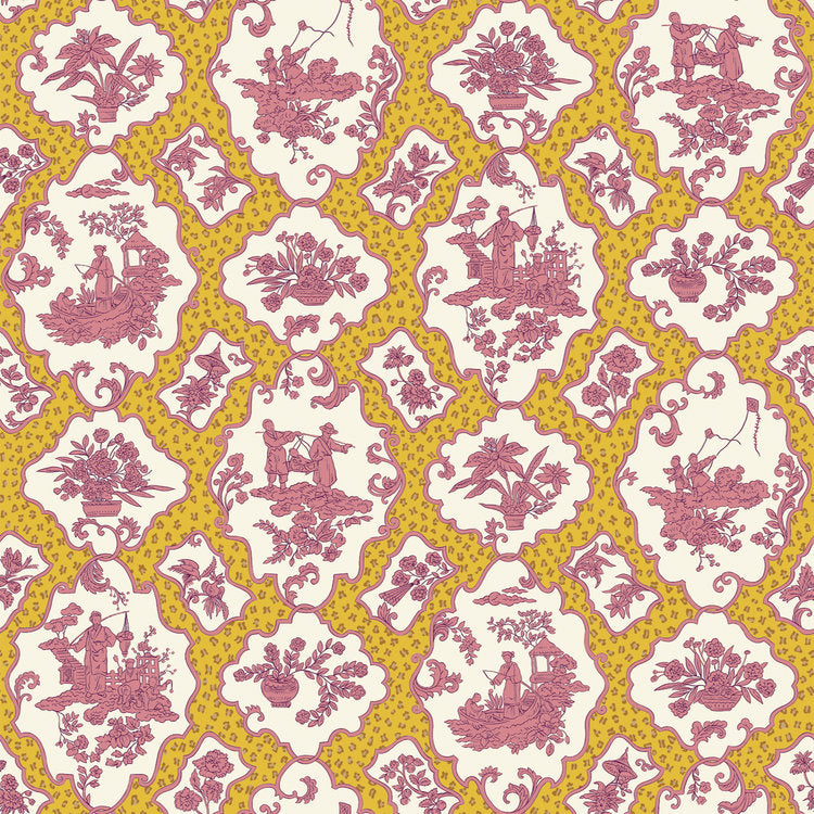 Cora Mandel Wallpaper - Gold