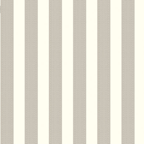 French Stripe Wallpaper - Gray