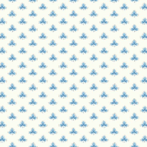 Priscilla Wallpaper - Blue