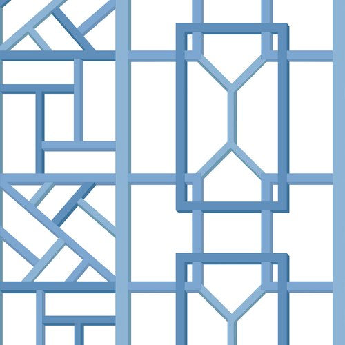 Don't Fret Wallpaper - Blue