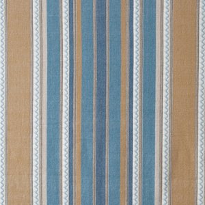 Moroccan Rug Stripe - Blue/Brown
