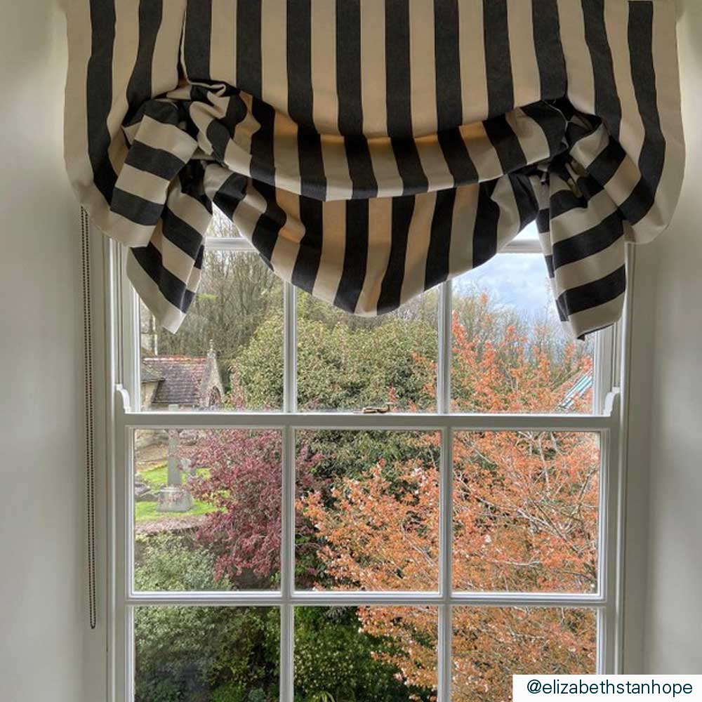 Devon Stripe - Black