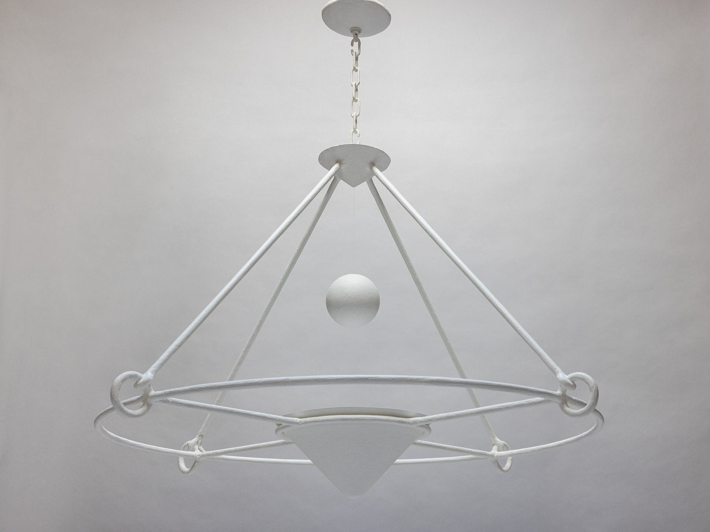 Earle Chandelier - White Plaster