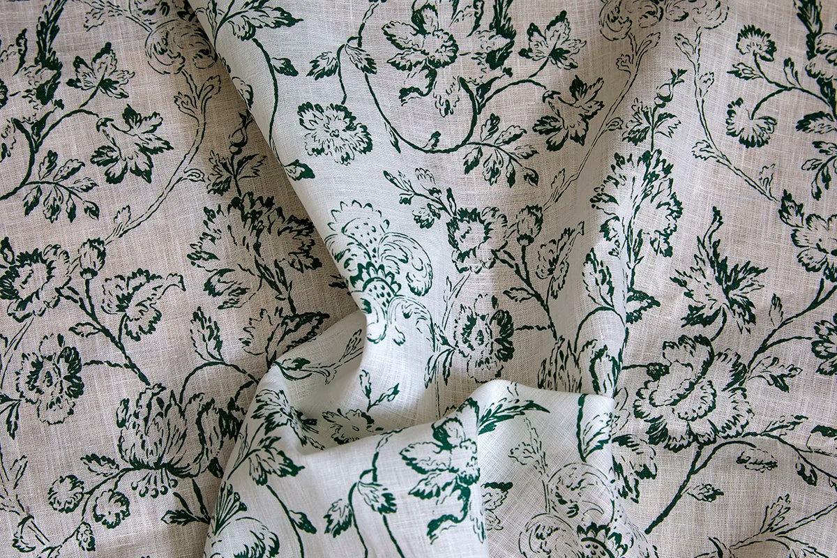 Enid's Ramble Voile - Emerald
