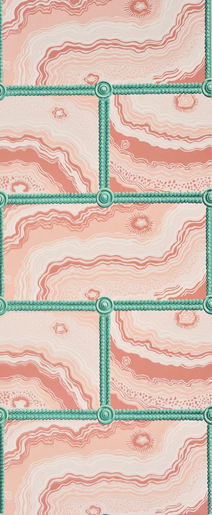 Fancy Ashlar Wallpaper - B
