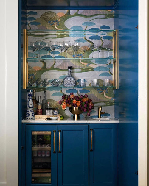 Fortune River Wallpaper - East on Silk