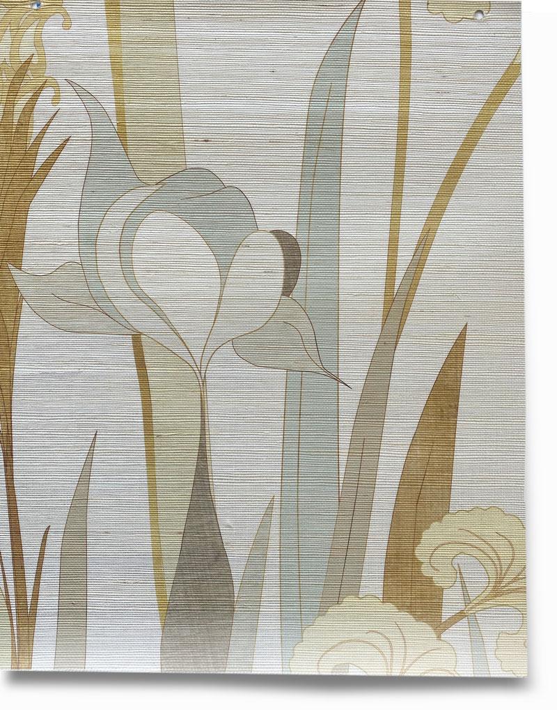 Garden of Eden Wallpaper - Adam on Grasscloth